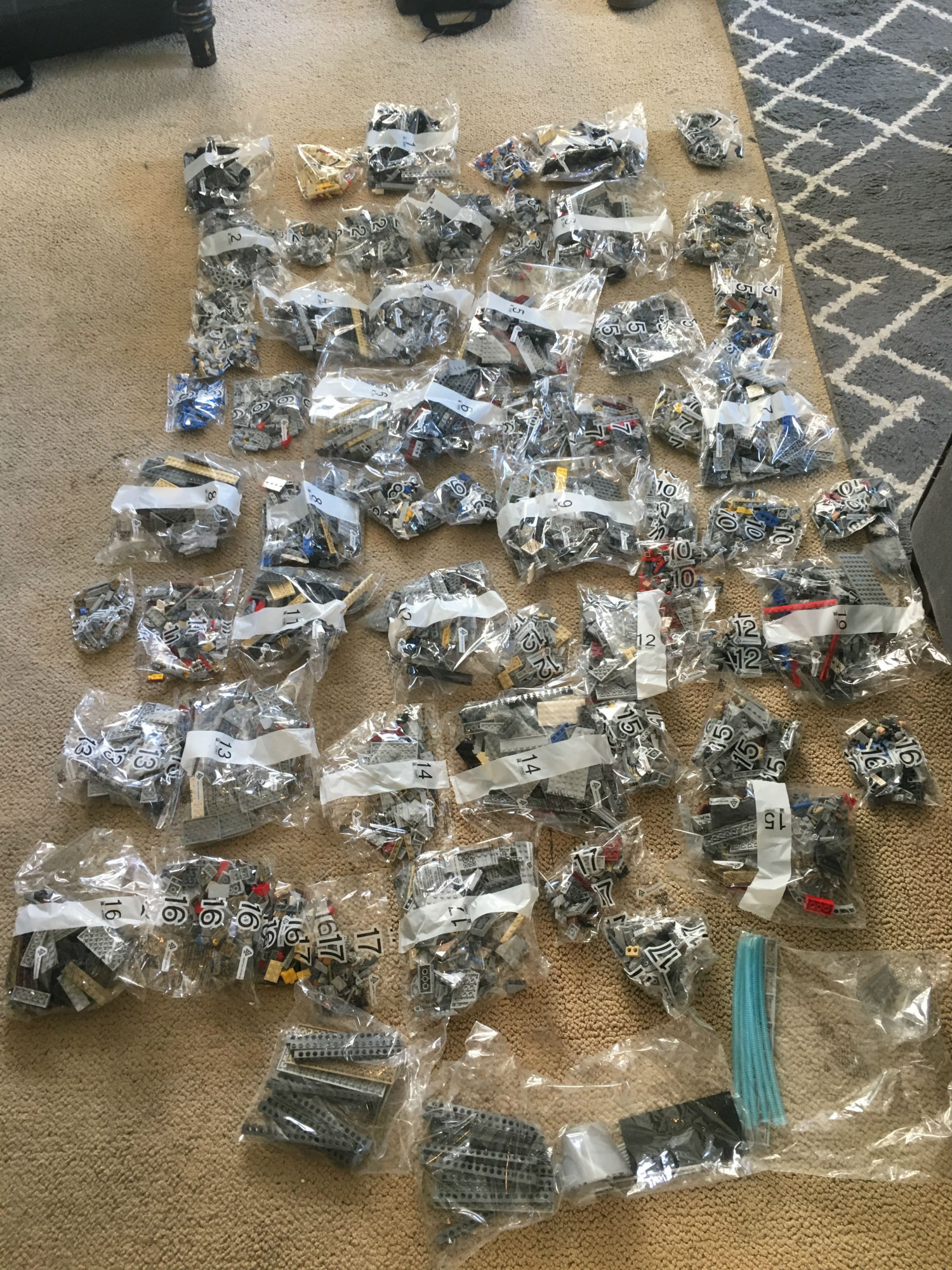 Watch Me Build LEGO’s Massive 7500-Piece Millennium Falcon