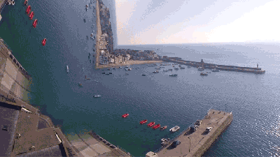 Kaleidoscopic Drone Footage Takes You To Mind-Bending Places That Can’t Really Exist