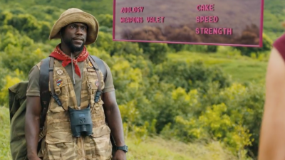 Watch Kevin Hart’s Death By Cake In The New Jumanji: Welcome To The Jungle Trailer