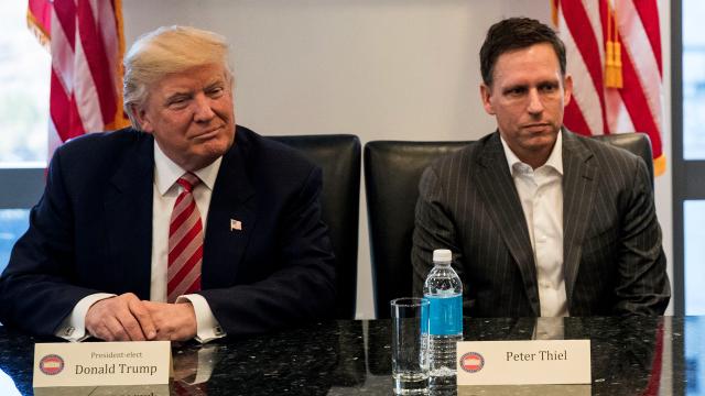 Report: Peter Thiel Up For Key Intelligence Position, Wants To Limit Google’s Power