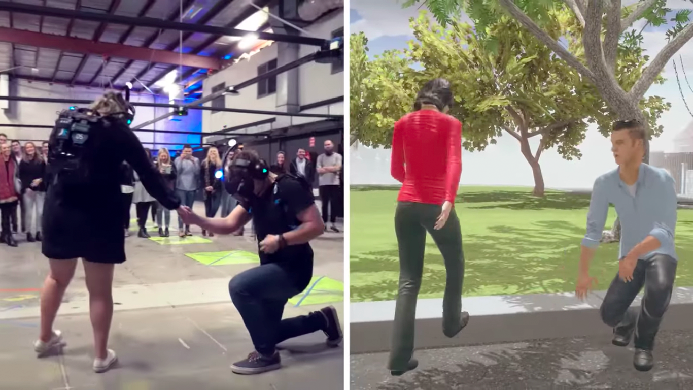I Don’t Care How Cool VR Is, Please Just Propose IRL