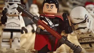 Rogue One’s Chirrut Imwe Goes To Town On The Whole Dang Empire In This LEGO Parody