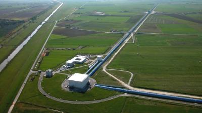 A New Gravitational Wave Detector Makes Its First Discovery