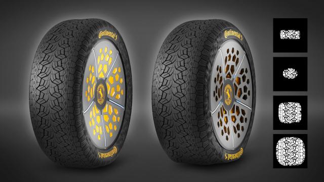 Continental’s Smart Tyres Can Adjust Their Size To Suit Your Driving