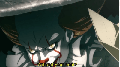 This Creator Gave Pennywise His Own Anime Scene And It’s Terrifying As All Get Out