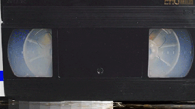 Watching A VHS Tape Melt Is Like Seeing Obsolescence Happen In Real Time