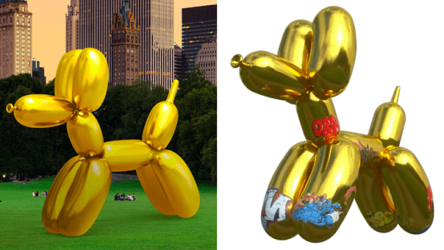 Artist Protests Augmented Reality Sculpture By Digitally ‘Vandalising’ Snapchat Balloon Dog