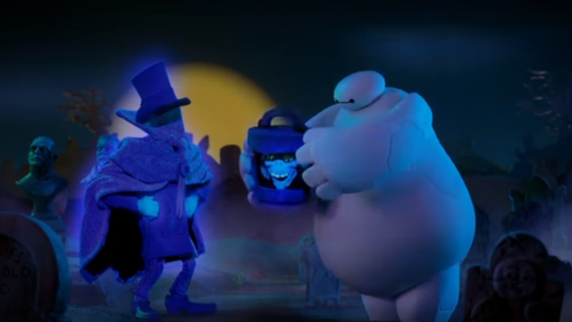 Baymax, The DuckTales Crew Have A ‘Spoopy’ Time At The Haunted Mansion In Stop-Motion Shorts