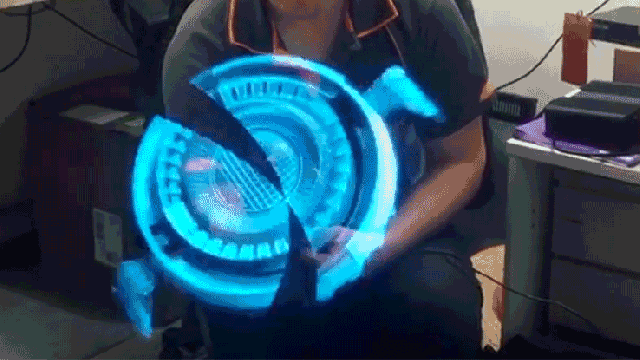 This Floating 3D Hologram Looks Like It Was Stolen From Tony Stark’s Laboratory