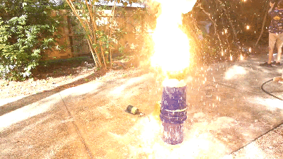 We Do Not Recommend Making A Sword With Thermite, But Hey
