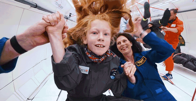 There’ll Be Something In Your Eye As You Watch These Kids Experience Zero-Gravity
