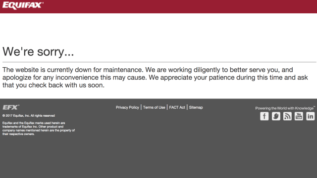 Equifax Takes Webpage That Reportedly Pushed Adware Offline
