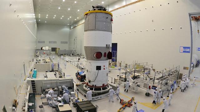 China’s Tiangong-1 Space Station Will Crash To Earth In The Next Few Months