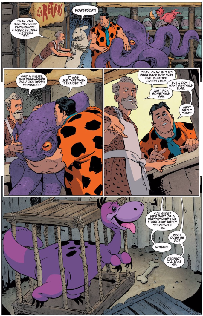 Next In DC’s Snagglepuss And Flintstones Comics: Political Persecution And Judging Humanity’s Worth