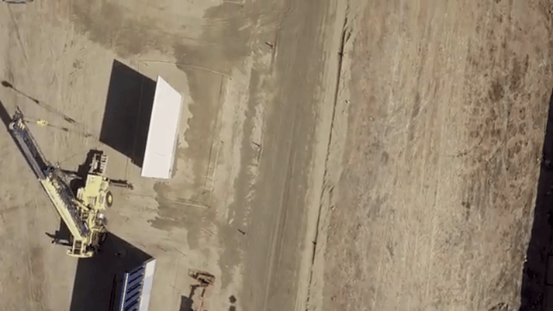 Drone Video Of US Border Wall Prototypes Accidentally Shows How Worthless The Wall Would Be