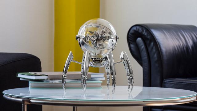 $45,750 Octopod Clock Counts Down The Seconds Before It Rips Off Your Face