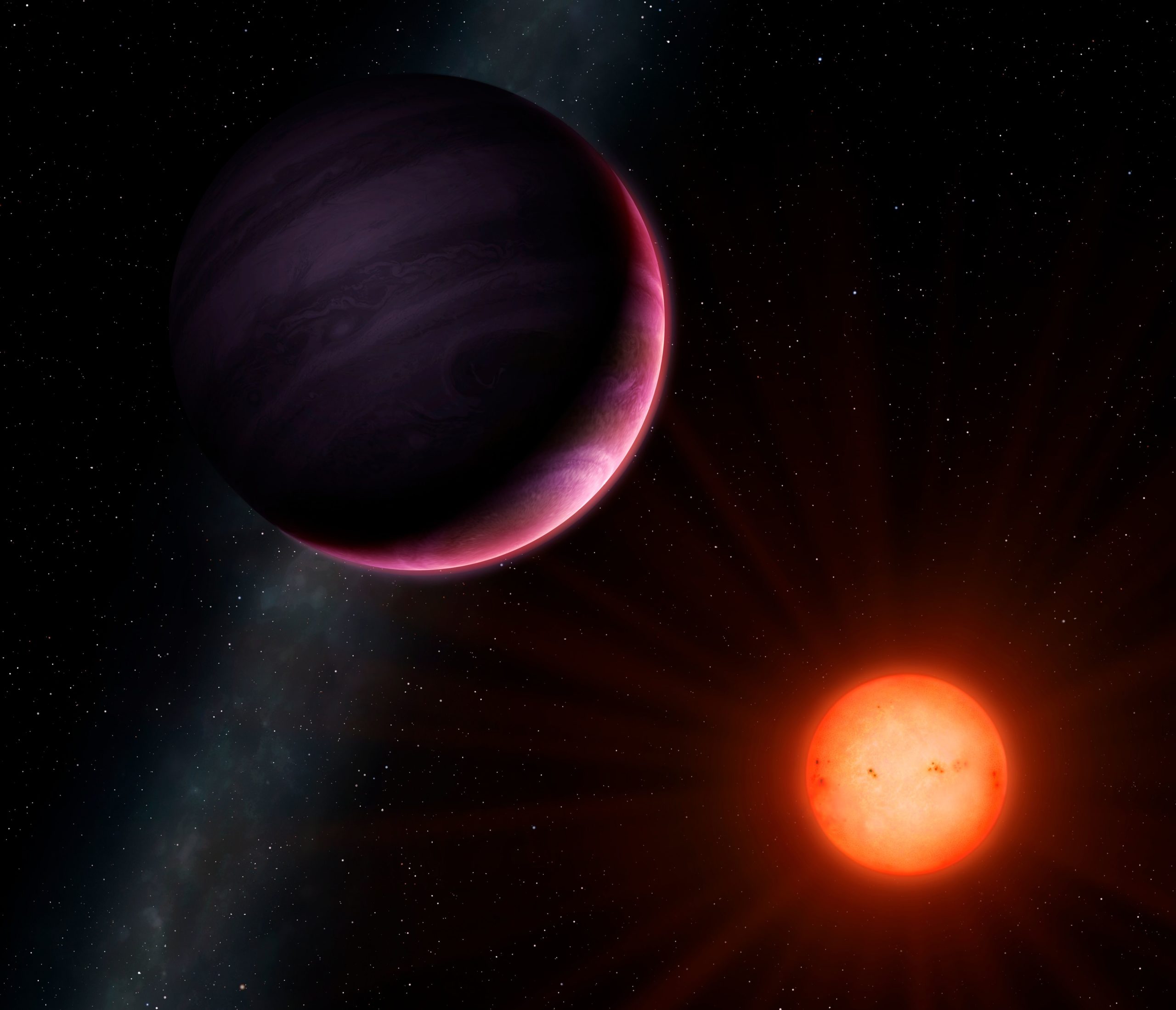 This Tiny Star Hosts A Planet Nearly The Size Of Jupiter