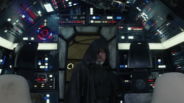 Luke Is Back On The Falcon In New The Last Jedi Clip