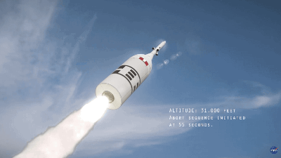 Aborting A Launch Of NASA’S Orion Capsule Sounds Absolutely Horrifying