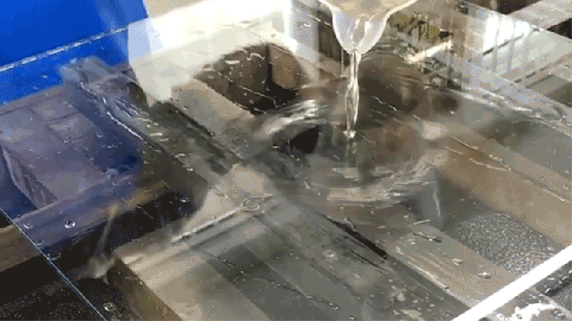 Watch An Artist Instantly Create A Mirror With Liquid Silver Nitrate