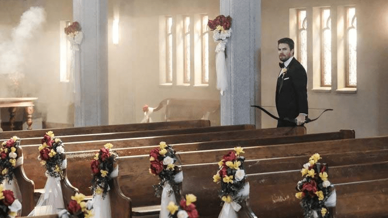 Alt-Earth Nazis Invade The Flash’s Wedding In Our Giant First Look At The New DC/CW Crossover