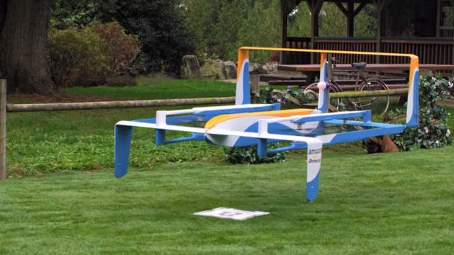 Amazon Wants To Protect People From Falling Drones By Making Them Self-Destruct
