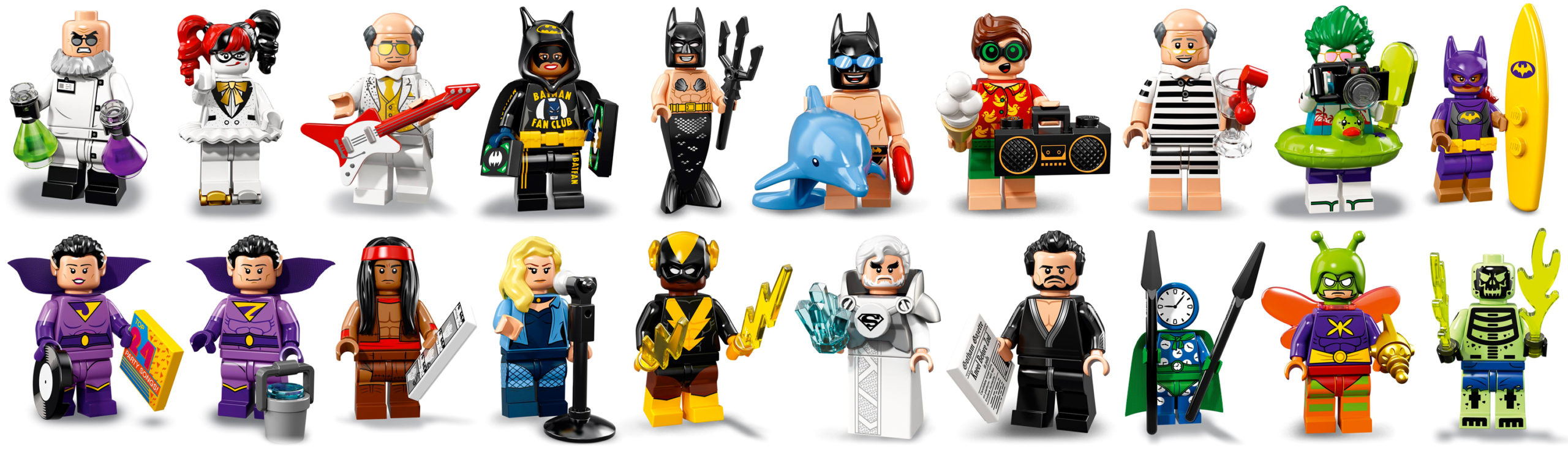 LEGO’s Next Series Of Collectible Minifigures Includes A Mermaid Batman And Superman’s Dad