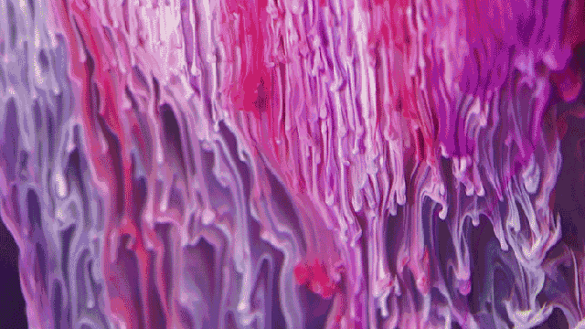 This Artist Turns Spilled Paint Into Gorgeous Avalanches Of Colour