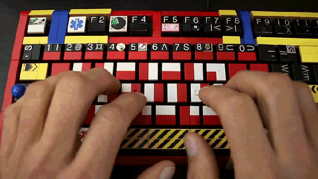 Customising A Working LEGO Mechanical Keyboard Is Incredibly Easy