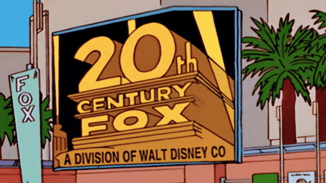 Of Course The Simpsons Predicted The Disney/Fox Deal