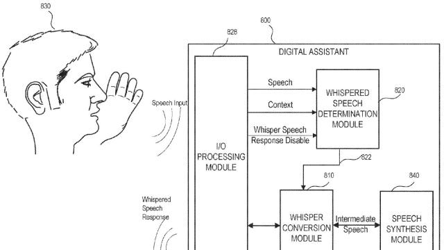 Apple Wants To Patent A Voice Assistant That Knows When To Whisper Back