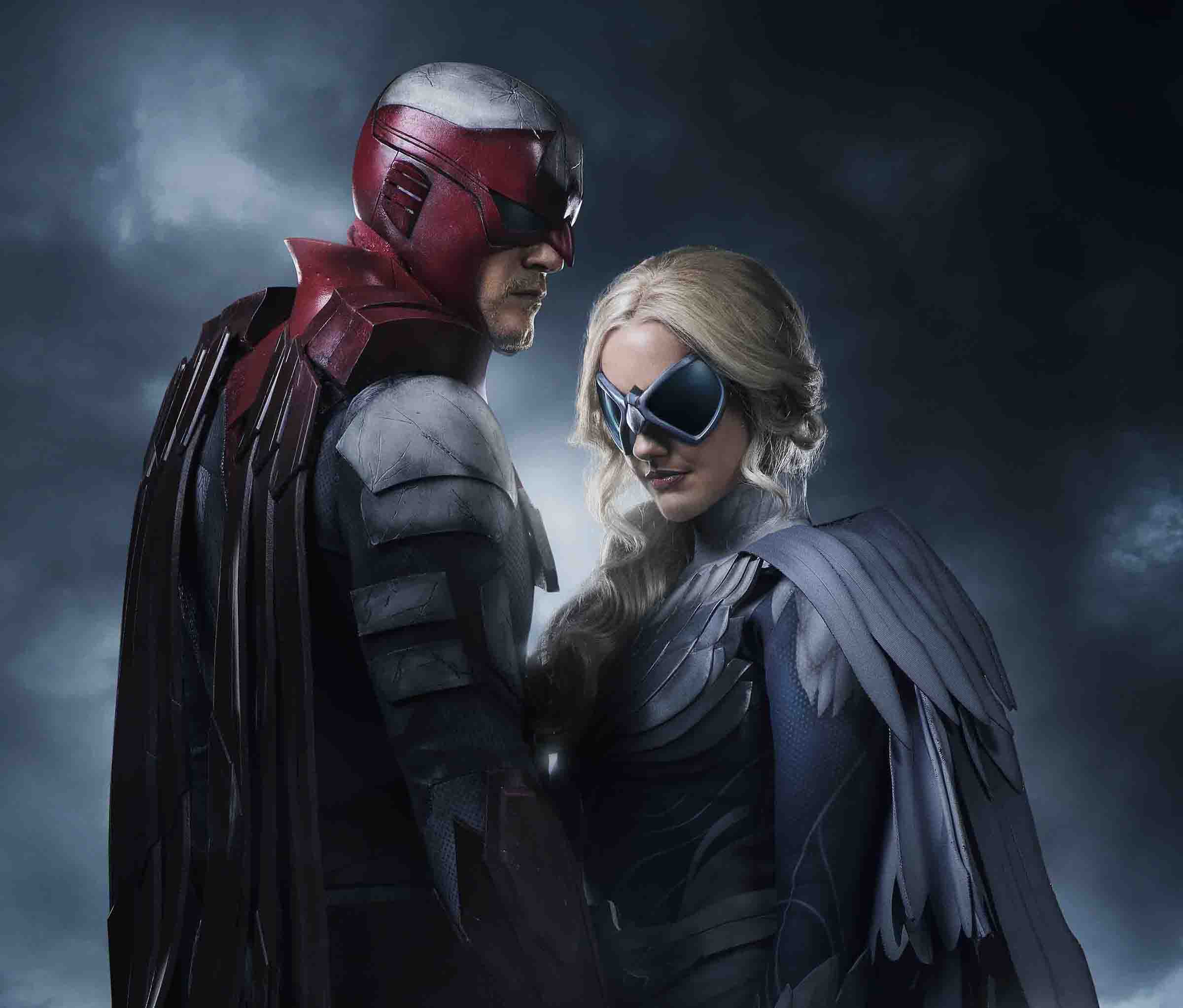 Our First Look At Titan’s Superpowered Duo Hawk And Dove