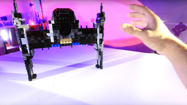 Watch This YouTuber Build Kylo Ren’s TIE Fighter With The Power Of The Force-Er, Stop Motion