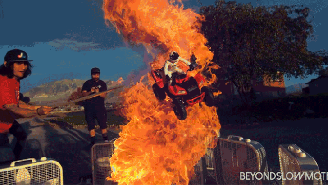 Tossing Toys Into A Fire Tornado Looks Epic In Slo-Mo