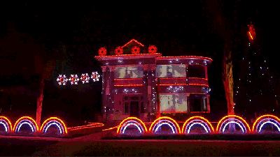 Every Star Wars Fan Can Agree This Guy’s Christmas Lights Are Awesome 