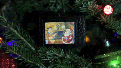 How To Build A Tiny TV Ornament That Plays Classic ’90s Commercials