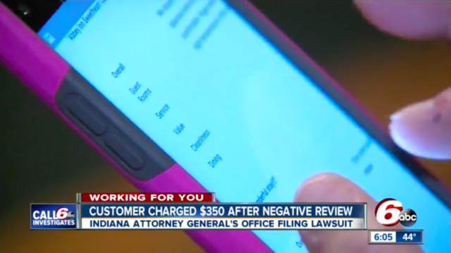 Former Hotel Owner Sued After Charging Woman $US350 For Posting Negative Review Online