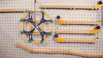 Zone Out With This Hypnotising Wall-Mounted Rube Goldberg Machine