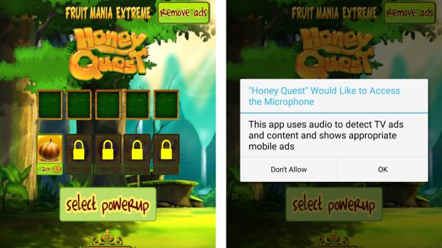 Hundreds Of Creepy Mobile Games Can Use Your Mic To Track What You Watch On TV