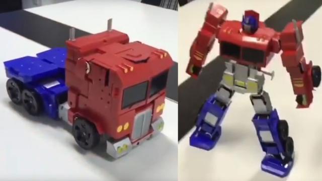 These Transformer Toys Can Shapeshift All By Themselves