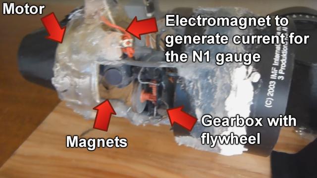 Man Builds 1:24 Scale Jet Engine ‘Fan’ That Fits On A Desk