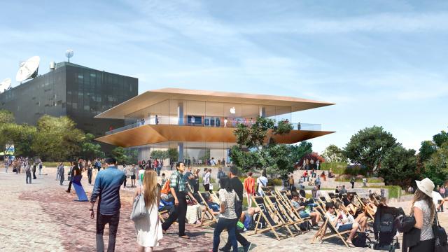 Melbourne: Say Hello To ‘Apple Federation Square’