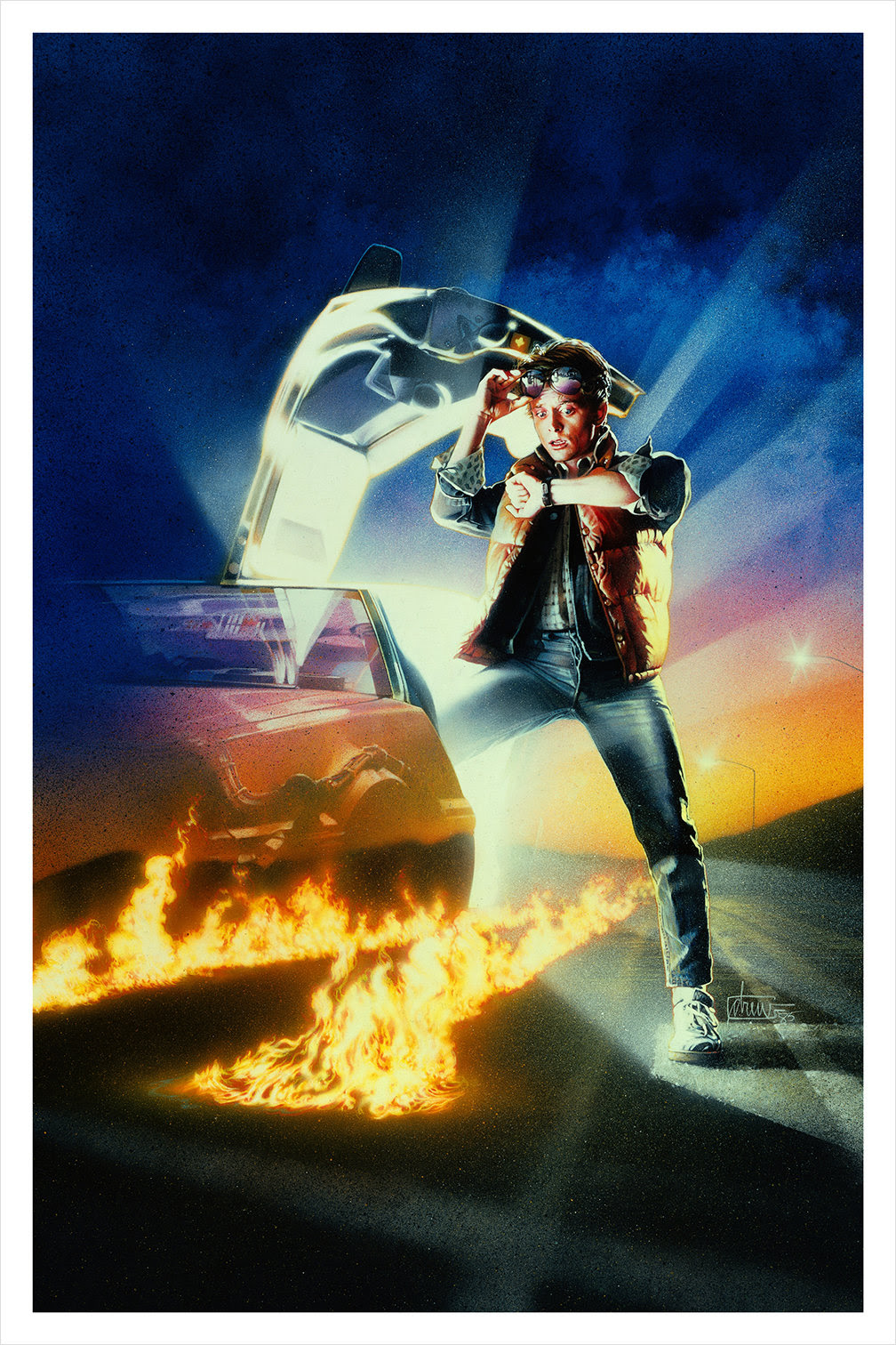 Drew Struzan’s Iconic Back To The Future Poster Just Got An Upgrade