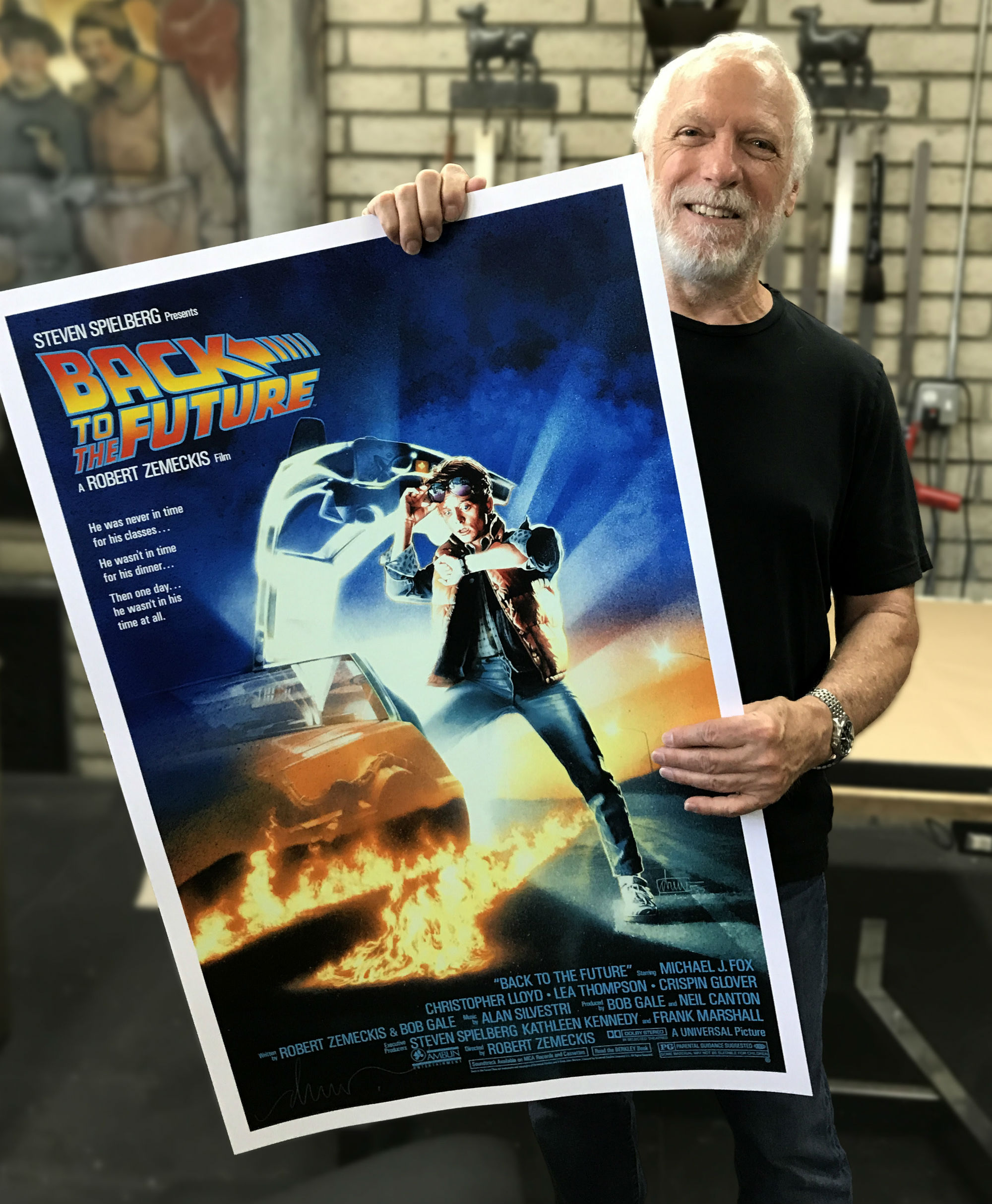 Drew Struzan’s Iconic Back To The Future Poster Just Got An Upgrade