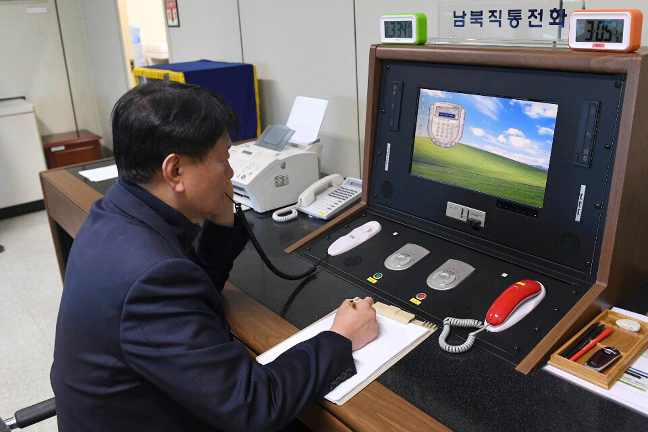 North Korea Reopens Phone Line With South Korea, And The Phones Sure Are Weird