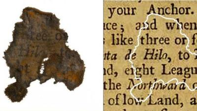 Paper Scraps Recovered From Blackbeard’s Cannon Reveal What Pirates Were Reading