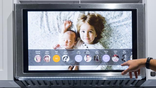 GE Wants To Hang A 27-inch Screen And A Camera Over Your Stove 
