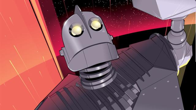 The Iron Giant Will Pop Off Your Wall In This Vibrant New Poster