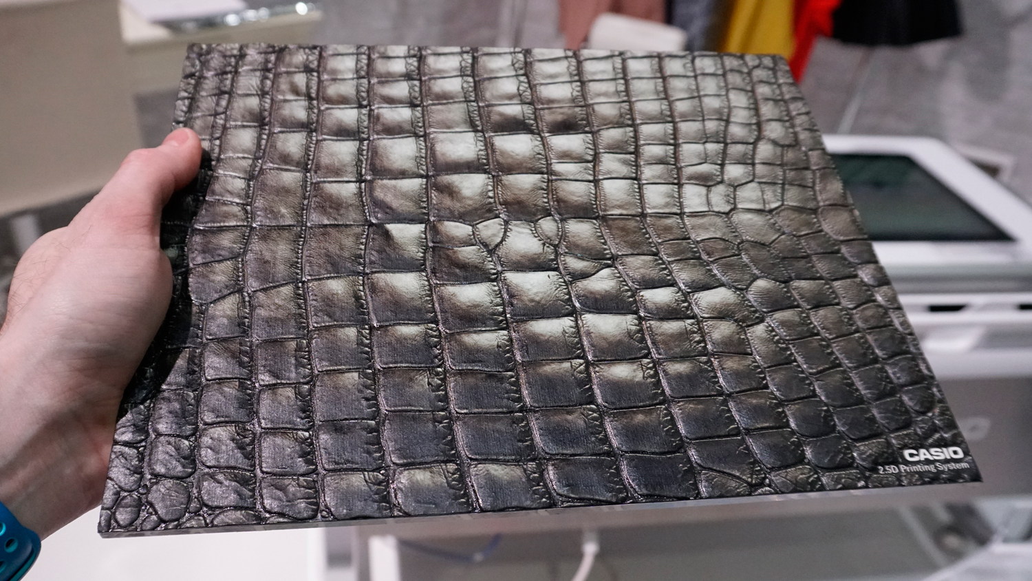 Casio’s $64,000 Printer Can Turn Paper Into Faux Leather, Wood And Alligator Skin