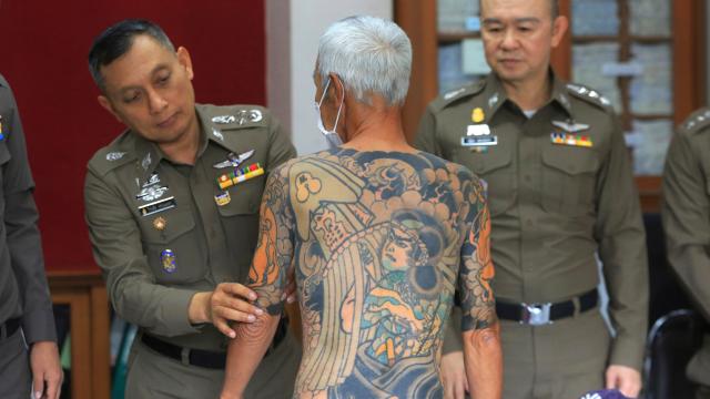 Fugitive Yazuka Boss Arrested After Facebook Photos Of His Tattoos Go Viral 